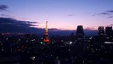 フロントより東京タワーを望む